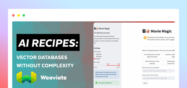 How to build a movie recommendation app without the complexities of vector databases